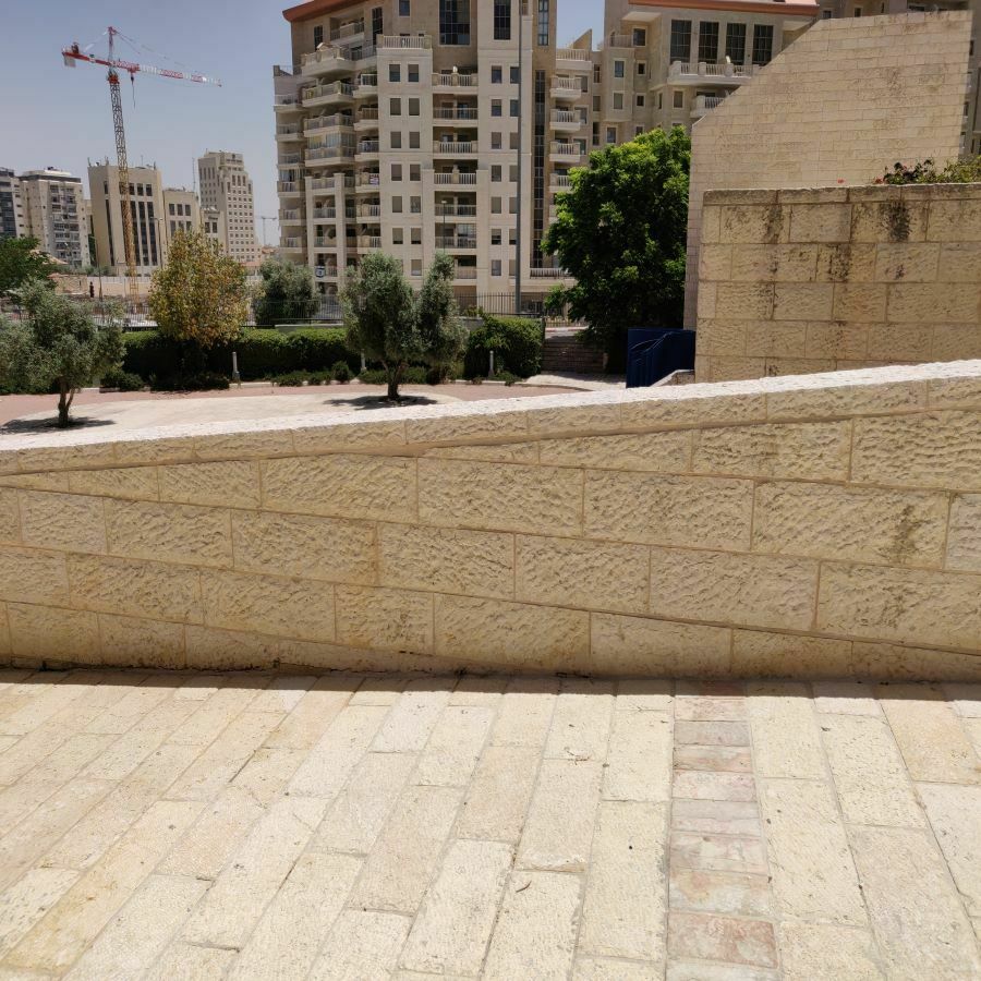 ניקוי אבני ירושלים אחרי